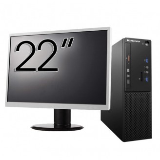 Pachet Second Hand Calculator Lenovo S510 SFF, Intel Core i7-6700 3.40GHz, 8GB DDR4, 256GB SSD + Monitor 22 Inch Pachet Second Hand Calculator Lenovo S510 SFF, Intel Core i7-6700 3.40GHz, 8GB DDR4, 256GB SSD + Monitor 22 Inch