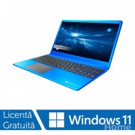 Laptop Nou Gateway GWNC31514, Intel Core i3-1115G4 1.70 - 4.10GHz, 4GB DDR4, 128GB SSD, Full HD IPS LCD, Blue, Windows 11 Home, 15.6 Inch, Webcam