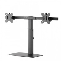 Suport Monitoare Second Hand, 2 Monitoare 10 - 27 Inch, Negru, VESA, 75x75/100x100mm Suport Monitoare Second Hand, 2 Monitoare 10 - 27 Inch, Negru, VESA, 75x75/100x100mm