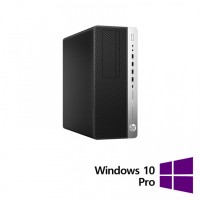 Calculator Refurbished HP EliteDesk 800 G3 Tower, Intel Core i3-6100 3.70GHz, 8GB DDR4, 256GB SSD, DVD-ROM + Windows 10 Pro Calculator Refurbished HP EliteDesk 800 G3 Tower, Intel Core i3-6100 3.70GHz, 8GB DDR4, 256GB SSD, DVD-ROM + Windows 10 Pro