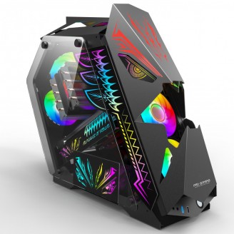 Sistem GAMING Hercules, 9th-Gen Intel® 8-CORE™ i7-9700KF 4.90GHz Turbo, 32GB DDR4, 512GB SSD NVMe + 2TB HDD, Radeon RX 580 8GB GDDR5
