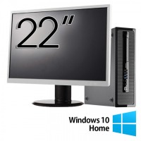 Pachet Calculator Refurbished HP 400 G1 SFF, Intel Core i5-4570 3.20GHz, 8GB DDR3, 256GB SSD, DVD-RW + Monitor 22 Inch + Windows 10 Home Pachet Calculator Refurbished HP 400 G1 SFF, Intel Core i5-4570 3.20GHz, 8GB DDR3, 256GB SSD, DVD-RW + Monitor 22 Inch + Windows 10 Home