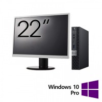 Pachet Calculator Refurbished DELL OptiPlex 7060 Mini PC, Intel Core i5-8500T 2.10 - 3.50GHz, 8GB DDR4, 256GB SSD + Monitor 22 Inch + Windows 10 Pro Pachet Calculator Refurbished DELL OptiPlex 7060 Mini PC, Intel Core i5-8500T 2.10 - 3.50GHz, 8GB DDR4, 256GB SSD + Monitor 22 Inch + Windows 10 Pro