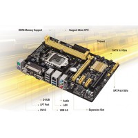 Placa de baza Asus H81M-C, Socket 1150, mATX, Shield, Cooler, Suporta CPU Gen 4 Placa de baza Asus H81M-C, Socket 1150, mATX, Shield, Cooler, Suporta CPU Gen 4