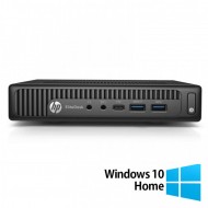 PC Refurbished HP EliteDesk 800 G2 Mini PC, Intel Core i5-6500 3.20-3.60GHz, 8GB DDR4, 256GB SSD + Windows 10 Home