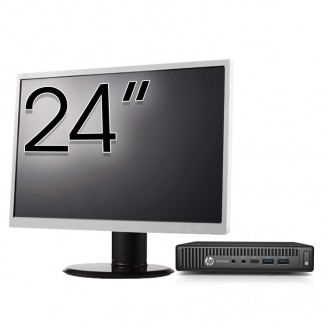 Pachet Calculator Second Hand HP EliteDesk 800 G2 Mini PC, Intel Core i5-6500 3.20-3.60GHz, 16GB DDR4, 512GB SSD + Monitor 24 Inch Pachet Calculator Second Hand HP EliteDesk 800 G2 Mini PC, Intel Core i5-6500 3.20-3.60GHz, 16GB DDR4, 512GB SSD + Monitor 24 Inch