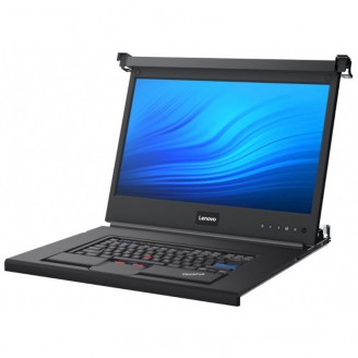 KVM Switch Second Hand, 8 porturi Lenovo CAT5 (1754A1X ) + Monitor 18.5 Inch Standard Media Console (17238BX) + Keyboard KVM Switch Second Hand, 8 porturi Lenovo CAT5 (1754A1X ) + Monitor 18.5 Inch Standard Media Console (17238BX) + Keyboard