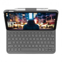 Husa Noua Logitech SLIM FOLIO pentru iPAD Gen 10, US, Gri Husa Noua Logitech SLIM FOLIO pentru iPAD Gen 10, US, Gri
