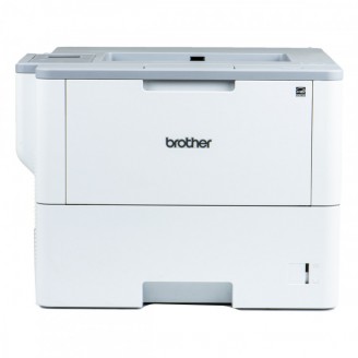 Imprimanta Second Hand Laser Monocrom Brother HL-L6300DW, Duplex, A4, 48ppm, 1200 x 1200 dpi, Wireless, Retea, USB, Toner si Unitate Drum Noi