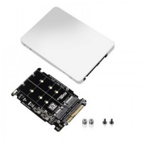 Adaptor Servere Nou de la M.2/2230/2242/2260/2280 la U2, 2in1 NVMe-PCI-e&SATA U.2 SFF-8639 Adaptor Servere Nou de la M.2/2230/2242/2260/2280 la U2, 2in1 NVMe-PCI-e&SATA U.2 SFF-8639