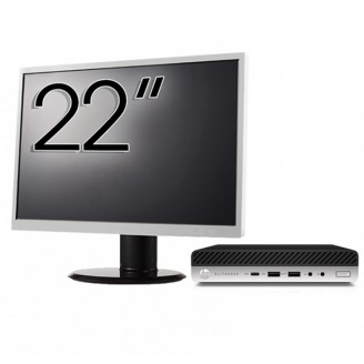 Pachet Calculator Second Hand HP EliteDesk 800 G3 Mini PC, Intel Core i7-7700T 2.90 - 3.80GHz, 8GB DDR4, 256GB SSD, Wi-Fi + Monitor 22 Inch Pachet Calculator Second Hand HP EliteDesk 800 G3 Mini PC, Intel Core i7-7700T 2.90 - 3.80GHz, 8GB DDR4, 256GB SSD, Wi-Fi + Monitor 22 Inch
