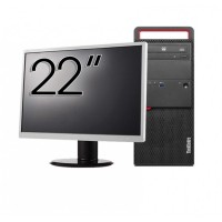 Pachet Calculator Second Hand LENOVO M800 Tower, Intel Core i5-6400 2.70 - 3.30GHz, 8GB DDR4, 256GB SSD, DVD-ROM + Monitor 22 Inch Pachet Calculator Second Hand LENOVO M800 Tower, Intel Core i5-6400 2.70 - 3.30GHz, 8GB DDR4, 256GB SSD, DVD-ROM + Monitor 22 Inch