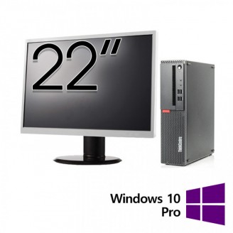 Pachet Calculator Refurbished LENOVO ThinkCentre M910s SFF, Intel Core i5-6500 3.20GHz, 8GB DDR4, 256GB SSD + Monitor 22 Inch + Windows 10 Pro Pachet Calculator Refurbished LENOVO ThinkCentre M910s SFF, Intel Core i5-6500 3.20GHz, 8GB DDR4, 256GB SSD + Monitor 22 Inch + Windows 10 Pro