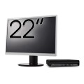 Pachet Calculator Second Hand HP ProDesk 400 G6 Mini, Intel Core i5-10500T 2.30 - 3.80GHz, 8GB DDR4, 256GB SSD + Monitor 22 Inch Pachet Calculator Second Hand HP ProDesk 400 G6 Mini, Intel Core i5-10500T 2.30 - 3.80GHz, 8GB DDR4, 256GB SSD + Monitor 22 Inch