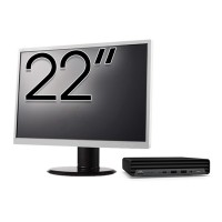 Pachet Calculator Second Hand HP ProDesk 400 G6 Mini, Intel Core i5-10500T 2.30 - 3.80GHz, 8GB DDR4, 256GB SSD + Monitor 22 Inch Pachet Calculator Second Hand HP ProDesk 400 G6 Mini, Intel Core i5-10500T 2.30 - 3.80GHz, 8GB DDR4, 256GB SSD + Monitor 22 Inch
