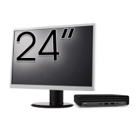 Pachet Calculator Second Hand HP ProDesk 400 G6 Mini, Intel Core i5-10500T 2.30 - 3.80GHz, 8GB DDR4, 256GB SSD + Monitor 24 Inch Pachet Calculator Second Hand HP ProDesk 400 G6 Mini, Intel Core i5-10500T 2.30 - 3.80GHz, 8GB DDR4, 256GB SSD + Monitor 24 Inch