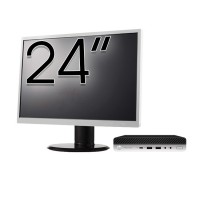 Pachet PC Second Hand HP ProDesk 600 G4 Mini, Intel Core i5-8500T 2.10 - 3.50GHz, 8GB DDR4, 256GB SSD + Monitor 24 Inch Pachet PC Second Hand HP ProDesk 600 G4 Mini, Intel Core i5-8500T 2.10 - 3.50GHz, 8GB DDR4, 256GB SSD + Monitor 24 Inch
