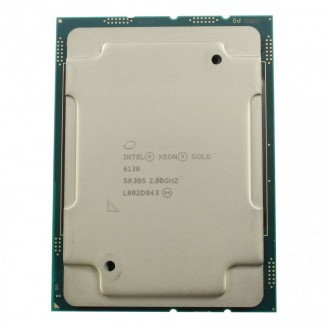 Procesor Server Second Hand Intel Xeon Gold 6138 2.00 - 3.70GHz, 27.5MB L3 Cache