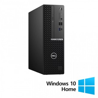 Calculator Refurbished DELL OptiPlex 7080 SFF, Intel Core i5-10500 3.10 - 4.50GHz, 8GB DDR4, 256GB SSD + Windows 10 Home