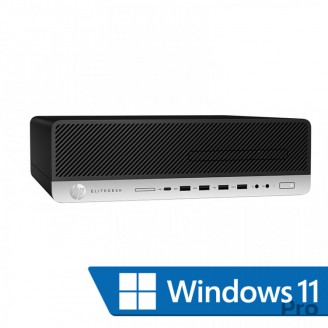 Calculator Refurbished HP ProDesk 800 G4 SFF, Intel Core i7-8700 3.20 - 4.60GHz, 16GB DDR4, 1TB HDD + Windows 11 Pro