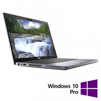 Laptop Refurbished DELL Latitude 5411, Intel Core i5-10400H 2.60 - 4.60GHz, 8GB DDR4, 512GB SSD, 14 Inch HD, Webcam + Windows 10 Pro