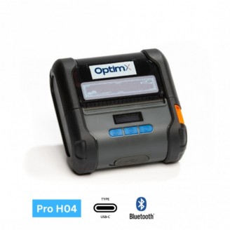 Imprimanta portabila chitante si etichete OptimX Pro H-04, 80mm, viteza de printare 100mm/s, baterie 2000mAh, USB, Bluetooth Imprimanta portabila chitante si etichete OptimX Pro H-04, 80mm, viteza de printare 100mm/s, baterie 2000mAh, USB, Bluetooth