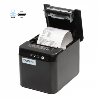 Imprimanta termica pentru chitante, bonuri, HoReCa, OptimX Pro HQ821, 80mm, viteza de printare 200mm/s, USB, LAN Imprimanta termica pentru chitante, bonuri, HoReCa, OptimX Pro HQ821, 80mm, viteza de printare 200mm/s, USB, LAN