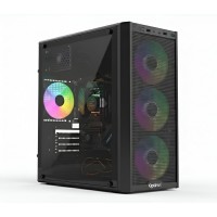 Desktop PC OptimX Prime CyberWolf V1, Intel® Core™ i5-11400 up to 4.4Ghz, 16GB DDR4, 512GB SSD, Placa video Radeon RX 580 8GB GDDR5 Desktop PC OptimX Prime CyberWolf V1, Intel® Core™ i5-11400 up to 4.4Ghz, 16GB DDR4, 512GB SSD, Placa video Radeon RX 580 8GB GDDR5