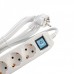Prelungitor cu USB Spacer PP-3-45-TC-USB, Schuko x 3, Type-C x1, USB 3.1A x 1, cablu 4.5m, 16A, max. 3500W, protectie copii, intrerupator, gri Prelungitor cu USB Spacer PP-3-45-TC-USB, Schuko x 3, Type-C x1, USB 3.1A x 1, cablu 4.5m, 16A, max. 3500W, protectie copii, intrerupator, gri