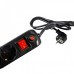 Prelungitor Spacer PP-5-18B-USB, USB 2.1 Quick Charge x 2, Schuko x 5, cablu 1.8m, 16A, protectie copii, protectie supratensiune, negru Prelungitor Spacer PP-5-18B-USB, USB 2.1 Quick Charge x 2, Schuko x 5, cablu 1.8m, 16A, protectie copii, protectie supratensiune, negru