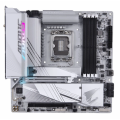 Placa de baza Gigabyte B760M AORUS ELITE X AX, micro ATX, compatibila cu procesoare Intel Gen 13 si 14, fara radiator, Second Hand