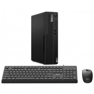 Calculator Second Hand Lenovo ThinkCentre M70s SFF, Intel Pentium Gold G6400 4.00GHz, 8GB DDR4, 256GB SSD NVMe + cadou tastatura si mouse OptimX Pro KM500