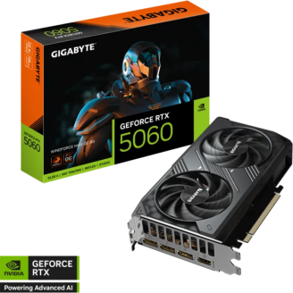 Placa video gaming Gigabyte NVidia GeForce RTX 5060 WINDFORCE MAX OC 8GB GDDR7, 128 bit, Negru Placa video gaming Gigabyte NVidia GeForce RTX 5060 WINDFORCE MAX OC 8GB GDDR7, 128 bit, Negru