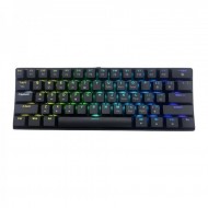 Tastatura Mecanica OptimX K680, 61 taste, RGB, USB-C, Negru, bulk Tastatura Mecanica OptimX K680, 61 taste, RGB, USB-C, Negru, bulk