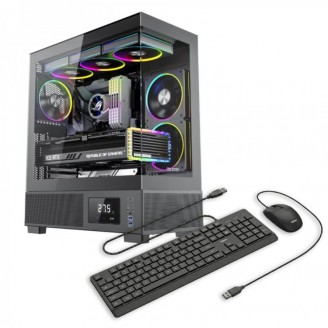 Sistem Desktop PC Gaming OptimX KIAN Dominion cu procesor Intel® Core™ i7 9700F, 16GB DDR4, 480Gb SSD, Nvidia RTX 5060 8Gb GDDR7 , Cadou kit tastatura si mouse OptimX Sistem Desktop PC Gaming OptimX KIAN Dominion cu procesor Intel® Core™ i7 9700F, 16GB DDR4, 480Gb SSD, Nvidia RTX 5060 8Gb GDDR7 , Cadou kit tastatura si mouse OptimX