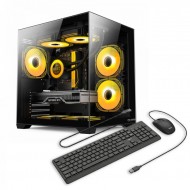 Sistem Desktop PC Gaming OptimX AMBRA Blizzard cu procesor Intel® Core™ i5 10400F, 16GB DDR4, 480Gb SSD, Nvidia RTX 5050 8Gb GDDR6 , Cadou kit tastatura si mouse OptimX Sistem Desktop PC Gaming OptimX AMBRA Blizzard cu procesor Intel® Core™ i5 10400F, 16GB DDR4, 480Gb SSD, Nvidia RTX 5050 8Gb GDDR6 , Cadou kit tastatura si mouse OptimX
