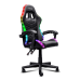 Scaun Gaming Trust GXT 704 Roniq RGB, Piele Ecologică + Polyester, Reglabil pe Înălțime, Spătar 90-110°, max 110 kg, iluminare RGB, negru Scaun Gaming Trust GXT 704 Roniq RGB, Piele Ecologică + Polyester, Reglabil pe Înălțime, Spătar 90-110°, max 110 kg, iluminare RGB, negru