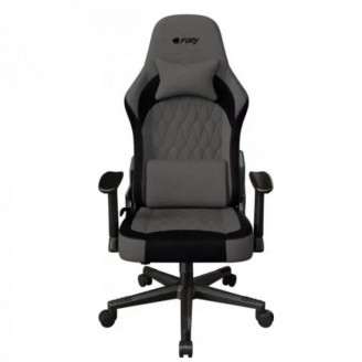 Scaun Gaming FURY SHINAI S8, Fabric, Reglabil pe Înălțime, Spătar 135°, Manere 1D, 130 kg, Piston Gaz Clasa 4, Gri Scaun Gaming FURY SHINAI S8, Fabric, Reglabil pe Înălțime, Spătar 135°, Manere 1D, 130 kg, Piston Gaz Clasa 4, Gri