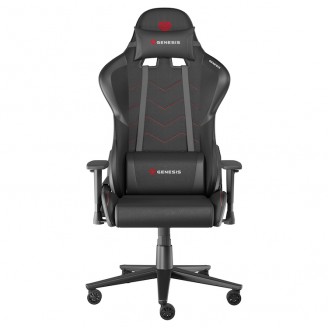 Scaun Gaming Genesis Nitro 550 G2, Synthetic PU + Textil, Reglabil pe Înălțime, Spătar 150°, 150 kg, Roți 60 mm, Negru Scaun Gaming Genesis Nitro 550 G2, Synthetic PU + Textil, Reglabil pe Înălțime, Spătar 150°, 150 kg, Roți 60 mm, Negru