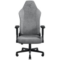 Scaun Gaming Razer Iskur V2 X, Spumă Turnată PU, Suport Lombar Integrat, Tetieră Reglabilă, Cotiere 2D, Piston Gaz Clasa 4, 136 kg, Gri