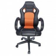 Scaun Gaming SPACER SPCH-CHAMP-RNG, Imitație Piele + Material Textil, Reglabil pe Înălțime, 120 kg, Negru/Portocaliu Scaun Gaming SPACER SPCH-CHAMP-RNG, Imitație Piele + Material Textil, Reglabil pe Înălțime, 120 kg, Negru/Portocaliu