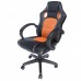 Scaun Gaming SPACER SPCH-CHAMP-RNG, Imitație Piele + Material Textil, Reglabil pe Înălțime, 120 kg, Negru/Portocaliu