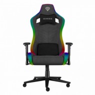 Scaun Gaming Genesis TRIT 660 RGB, Textil, Reglabil pe Înălțime, Spătar 135°, Cotiere 2D, Piston Gaz Clasa 4, 150 kg, Gri Scaun Gaming Genesis TRIT 660 RGB, Textil, Reglabil pe Înălțime, Spătar 135°, Cotiere 2D, Piston Gaz Clasa 4, 150 kg, Gri