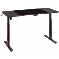 Birou Gaming Serioux Elysium RGB, înălțime reglabilă electric, 140x60x73-121cm, 100–240 V, metal, negru Birou Gaming Serioux Elysium RGB, înălțime reglabilă electric, 140x60x73-121cm, 100–240 V, metal, negru