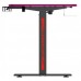 Birou Gaming Serioux Carbon Pro cu iluminare LED RGB, înălțime reglabilă electric, 140x70x73-121cm, 100–240V, metal, Wire Management, negru Birou Gaming Serioux Carbon Pro cu iluminare LED RGB, înălțime reglabilă electric, 140x70x73-121cm, 100–240V, metal, Wire Management, negru
