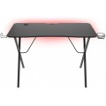 Birou Gaming Genesis Holm 200 RGB, 113x60x75cm, 3 x USB 3.0, suport casti, suport cana, organizator cabluri, MDF si otel, negru Birou Gaming Genesis Holm 200 RGB, 113x60x75cm, 3 x USB 3.0, suport casti, suport cana, organizator cabluri, MDF si otel, negru