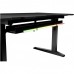 Birou Gaming Genesis Holm Modular 140, 140x75cm, înălțime reglabilă 70-90cm, iluminare LED RGB, MDF si otel, negru Birou Gaming Genesis Holm Modular 140, 140x75cm, înălțime reglabilă 70-90cm, iluminare LED RGB, MDF si otel, negru