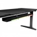 Birou Gaming Genesis Holm Modular 160, 160x75cm, înălțime reglabilă 70-90cm, iluminare LED RGB, MDF si otel, negru Birou Gaming Genesis Holm Modular 160, 160x75cm, înălțime reglabilă 70-90cm, iluminare LED RGB, MDF si otel, negru