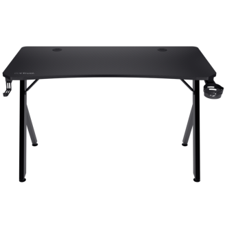 Birou Gaming Trust GXT 700 Omnius, 120x60x74cm, cadru din oțel, suporturi pentru accesoriil, negru Birou Gaming Trust GXT 700 Omnius, 120x60x74cm, cadru din oțel, suporturi pentru accesoriil, negru