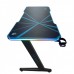 Birou Gaming SPACER SPGD-RGB-140-02, 140x60x73cm, iluminare RGB, blat MDF, cadru otel, mousepad integral, suport casti, suport pahar, negru Birou Gaming SPACER SPGD-RGB-140-02, 140x60x73cm, iluminare RGB, blat MDF, cadru otel, mousepad integral, suport casti, suport pahar, negru